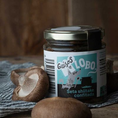 Setas Shiitake Confitadas al Estilo Manchego